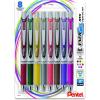 Pentel® EnerGel RTX Pens, 0.7 mm, Medium Point, Assorted Ink Colors, Pack Of 8(Assorted 3)