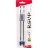 Pentel R.S.V.P. Ballpoint Pen, Fine Line, Blue Ink, 2 Pack (BK90BP2C)(Blue)