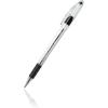 Pentel R.S.V.P. Ballpoint Pen, Fine Line, Blue Ink, 2 Pack (BK90BP2C)(Clear  Black)