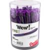 Pentel WOW! Ballpoint Pen, (1.0mm) Medium Line, Blue Ink, Pack of 60, Canister (BK440PC60C)(Purple)