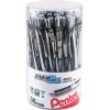 Pentel® EnerGel™ RTX Retractable Liquid Gel Pens, Medium Point, 0.7 mm, 54% Recycled, Blue Barrel, Blue Ink, Pack Of 12 Pens(Black)