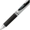 Pentel® EnerGel™ RTX Retractable Liquid Gel Pens, Medium Point, 0.7 mm, 54% Recycled, Blue Barrel, Blue Ink, Pack Of 12 Pens(Black)