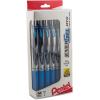 Pentel® EnerGel™ RTX Retractable Liquid Gel Pens, Medium Point, 0.7 mm, 54% Recycled, Blue Barrel, Blue Ink, Pack Of 12 Pens(Blue)