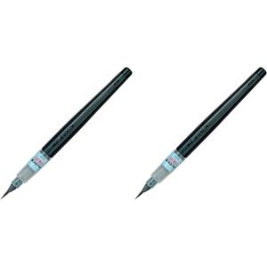 Pentel Fude Brush Pen, Sukiho (XFL2V)(1 Count (Pack of 2))