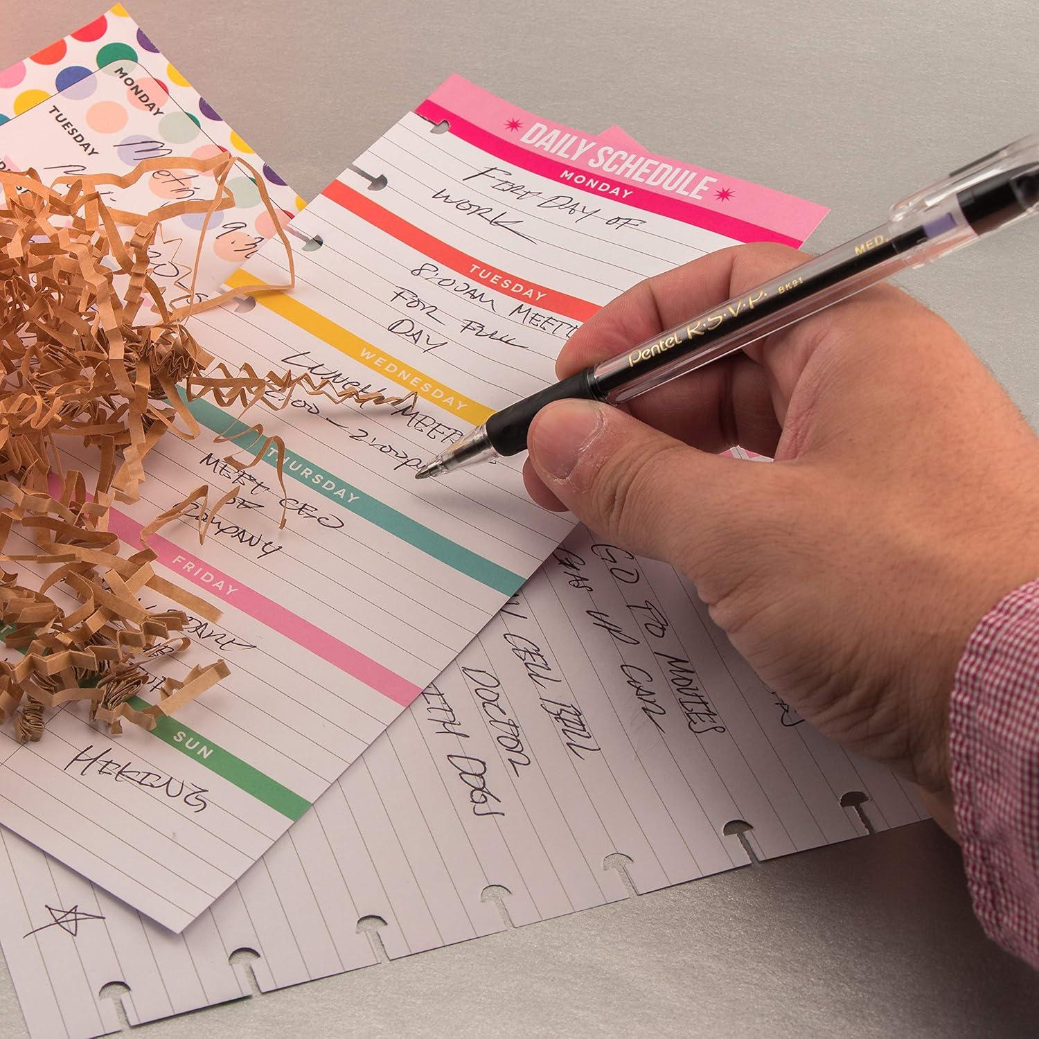 imagePentel BK91C RSVP Stick Ballpoint Pen 1mm Trans Barrel Blue Ink DozenBlue