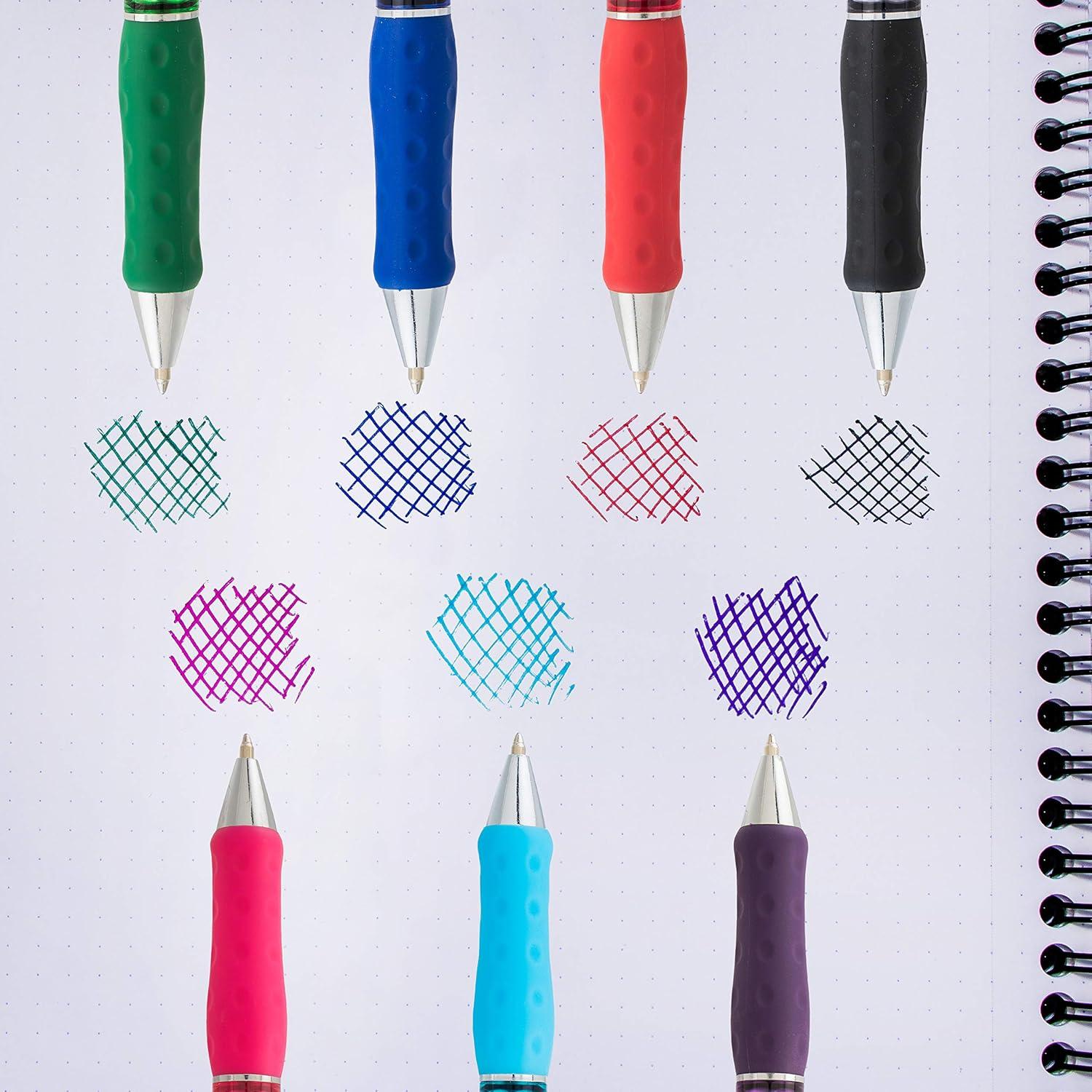 imagePentel RSVP Super RT Ballpoint Pen 10mm Medium Line Blue Ink Box of 12 BX480C