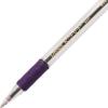 Pentel BK91C R.S.V.P. Stick Ballpoint Pen, 1mm, Trans Barrel, Blue Ink, Dozen(Purple)