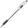 Pentel BK91C R.S.V.P. Stick Ballpoint Pen, 1mm, Trans Barrel, Blue Ink, Dozen(Purple)