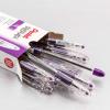 Pentel BK91C R.S.V.P. Stick Ballpoint Pen, 1mm, Trans Barrel, Blue Ink, Dozen(Purple)
