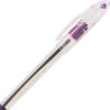 Pentel RSVP Ballpoint Pen, Fine Line, (0.7mm), Black Ink, 72 Pack Canister (BK90PC72A)(Violet)