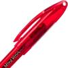 Pentel RSVP Mini Ballpoint Pen, (1.0mm) Medium Line, Orange Ink, 12 pack (BK91MNF-F)(Red Ink)