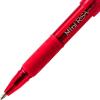 Pentel RSVP Mini Ballpoint Pen, (1.0mm) Medium Line, Orange Ink, 12 pack (BK91MNF-F)(Red Ink)