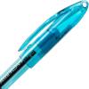 Pentel RSVP Mini Ballpoint Pen, (1.0mm) Medium Line, Orange Ink, 12 pack (BK91MNF-F)(Sky Blue Ink)