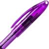 Pentel RSVP Mini Ballpoint Pen, (1.0mm) Medium Line, Orange Ink, 12 pack (BK91MNF-F)(Violet Ink)
