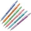 Pentel RSVP RT Pastel Barrel, Retractable Ballpoint Pen, (1.0mm) Med, Assorted Ink (6-Pk)