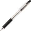 Pentel® R.S.V.P.® RT Retractable Ballpoint Pens, Medium Point, 1.0 mm, 61% Recycled, Transparent Black Barrel, Black Ink, Pack Of 12 Pens(Black)