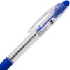 Pentel® R.S.V.P.® RT Retractable Ballpoint Pens, Medium Point, 1.0 mm, 61% Recycled, Transparent Black Barrel, Black Ink, Pack Of 12 Pens(Blue Ink)