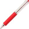 Pentel® R.S.V.P.® RT Retractable Ballpoint Pens, Medium Point, 1.0 mm, 61% Recycled, Transparent Black Barrel, Black Ink, Pack Of 12 Pens(Red)