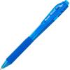 Pentel WOW! Retractable Ballpoint Pens, Medium Line, Sky Blue Ink, Box of 12 (BK440-S)