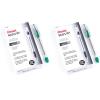 Pentel BK91C R.S.V.P. Stick Ballpoint Pen, 1mm, Trans Barrel, Blue Ink, Dozen(Green)