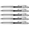 Pentel Energel Infree Gel Ink Ballpoint Pen 0.5mm, Needle Tip, Black Ink, 5 Pen Set(Japan Import)