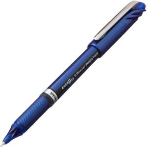 Pentel Energel Euro Ballpoint Pen, 0.35mm Needle Tip, Blue Ink (BLN23-C)(Blue)