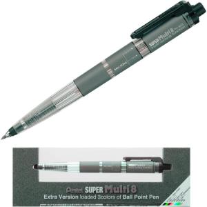Pentel Super Multi 8 0.7 mm Ballpoint Pen 2 mm Lead Holder (japan import)