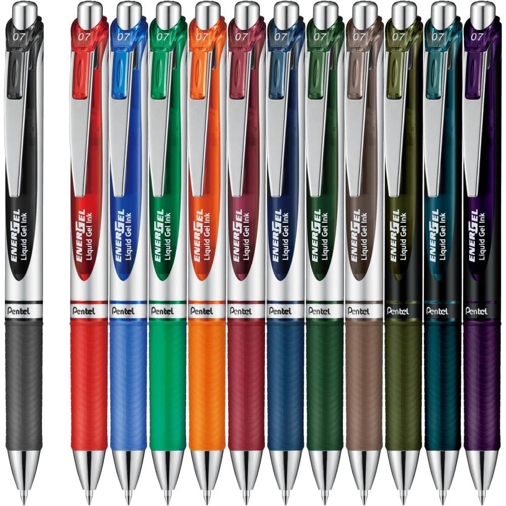 imagePentel BL7712AMZ EnerGel Ballpoint Pen 07mm 12 Colors Set12 colors