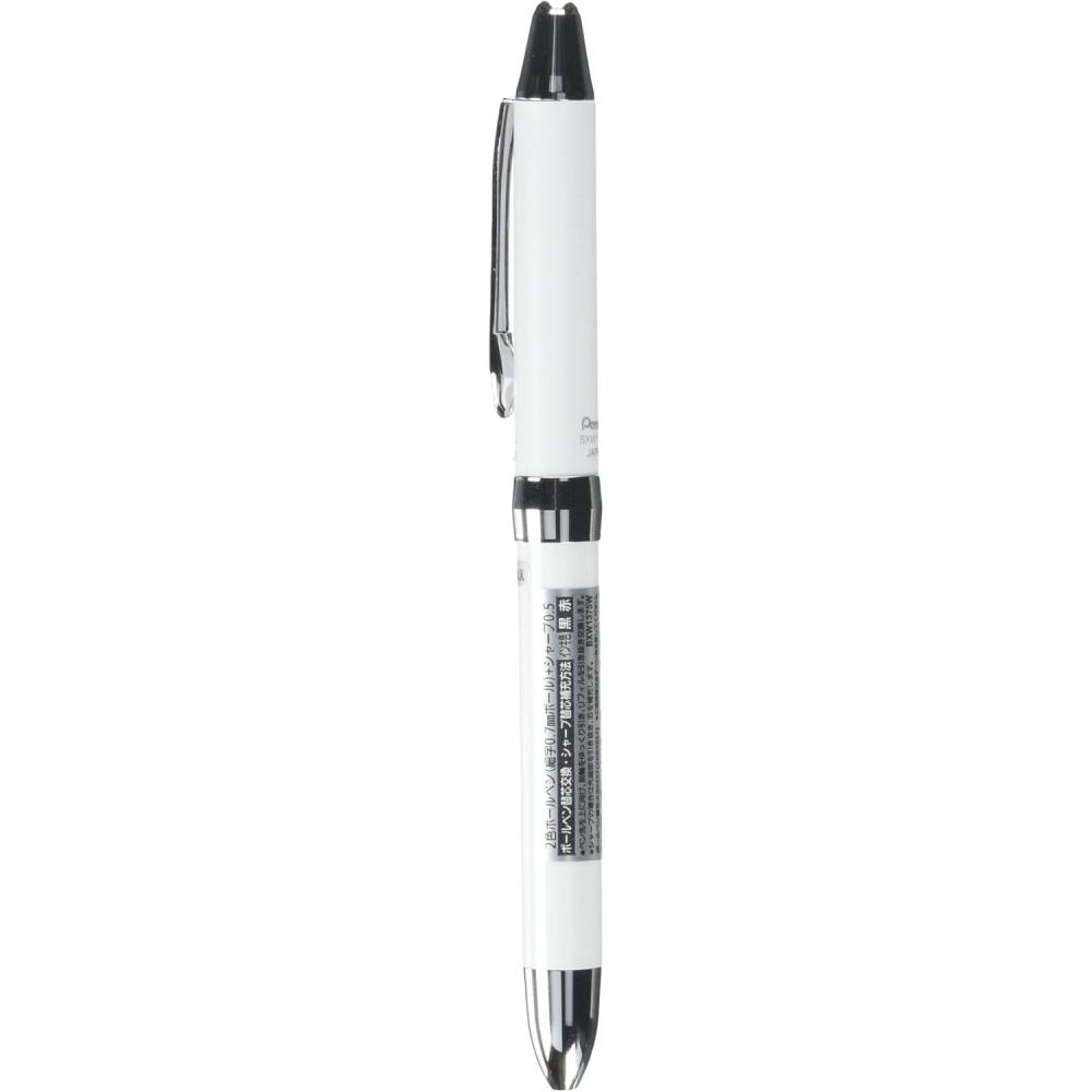 imagePentel Multi Function Pen Vicuna EX Fine Ballpoint Pen and 05mm Mechanical Pencil Blue BXW1375CPearl White