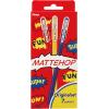 Pentel Ballpoint Pen Color Matte Hop Complete Set, 21 Colors K110-V21ST(Assorted)