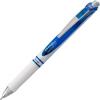 Pentel EnerGel Pearl RTX Retractable Liquid Gel Pen, (0.7mm), Medium Line, Needle Tip, Black Ink, Pack of 2 (BLN77WBP2A)(Blue)