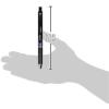 Pentel EnerGel RTX Retractable Liquid Gel Pen, (0.5mm), Fine Line, Metal Tip, Assorted Ink Colors, Pack of 5 (BLN75BP5M)(Black)