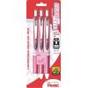 Pentel® EnerGel® RTX Retractable Liquid Gel Pens, Medium Point, 0.7 mm, 54% Recycled, Assorted Barrel Colors, Black Ink, Pack Of 3 Pens(0.7mm)