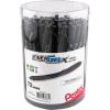 Pentel EnerGel-X Retractable Gel Pen, (0.7mm) Med. Line, Blue Ink, 72-PK Canister (BL107PC72C)(Black)