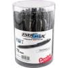 Pentel EnerGel-X Retractable Gel Pen, (0.7mm) Med. Line, Blue Ink, 72-PK Canister (BL107PC72C)(Black)