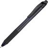 Pentel EnerGel-X Retractable Gel Pen, (0.7mm) Med. Line, Blue Ink, 72-PK Canister (BL107PC72C)(Black)