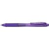 Pentel EnerGel-X Retractable Gel Pen, (0.7mm) Med. Line, Blue Ink, 72-PK Canister (BL107PC72C)(Violet)