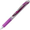Pentel® Energel® Deluxe RTX Gel Pens, Medium Point, 0.7 mm, Assorted Barrels, Black Ink, Pack Of 3(Purple)