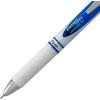 Pentel Gel Pen Retractable/Refillable Needle Tip 0.5mm 12/DZ BE Ink (BLN75PWCDZ)(Blue)