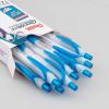 Pentel GlideWrite Ballpoint Pen, (1.0mm) Medium Line, Assorted Ink, Pack of 14 (BX910BP14M1)(Sky Blue)