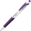 Pentel GlideWrite Ballpoint Pen, (1.0mm) Medium Line, Assorted Ink, Pack of 14 (BX910BP14M1)(Violet)