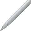 Pentel Glidewrite Executive Ballpoint Pen, (1.0mm) Medium, Silver Metal Barrel, Black Ink, Pack of 1 (BX970ZBP)(Silver Barrel)