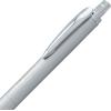 Pentel Glidewrite Executive Ballpoint Pen, (1.0mm) Medium, Silver Metal Barrel, Black Ink, Pack of 1 (BX970ZBP)(Silver Barrel)
