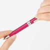 Pentel Multi Function Pen Vicuna EX, Fine Ballpoint Pen and 0.5mm Mechanical Pencil, Blue (BXW1375C)(Pink)