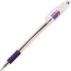Pentel R.S.V.P. Ballpoint Pen, Medium Line, Red Ink, 2/Pack (BK91BP2B)(Violet)