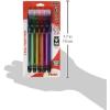 Pentel RSVP Razzle-Dazzle Ballpoint Pen, (1.0mm) Medium Line, Black Ink, Pack of 5 (BK91RDBP5M)(Mixed)