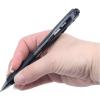 Pentel WOW! 1.0mm Medium Point Triangle Pens, Pack of 18; 9 Black & 9 Blue Retractable Ballpoint Pen, Model Wow Bk440