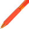 Pentel WOW! Retractable Ballpoint Pens, Medium Line, Orange Ink, Box of 12 (BK440-F)