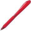 Pentel® WOW!™ Retractable Ballpoint Pens, Medium Point, 1.0 mm, Transparent Red Barrels, Red Ink, Pack Of 12(1 Count (Pack of 12))