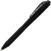 Pentel Wow! Retractable Super Smooth Ballpoint Pen, (1.4mm) Bold Line, Triangular Barrel, Black Ink, 12 Pack